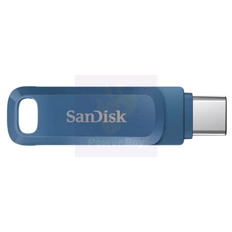 Sandisk แฟลชไดรฟ์ Ultra Dual Drive Go Usb Type C 64 Gb สี Navy Blue รุ่น Sdddc3 064g G46nb