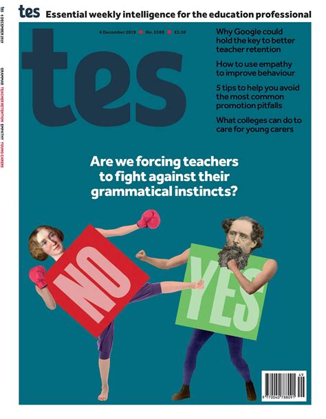 Tes Magazine 6 Dec 19 Back Issue