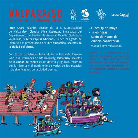 Presentación del libro Valparaíso secretos de la ciudad del viento