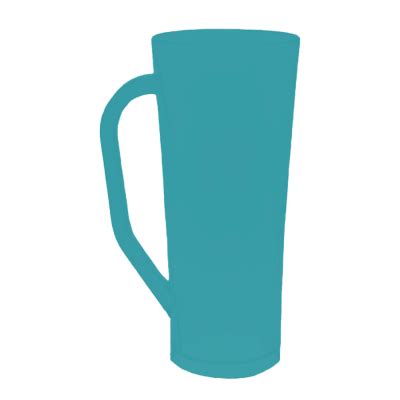 Caneca Long Fosco Azul Tiffany