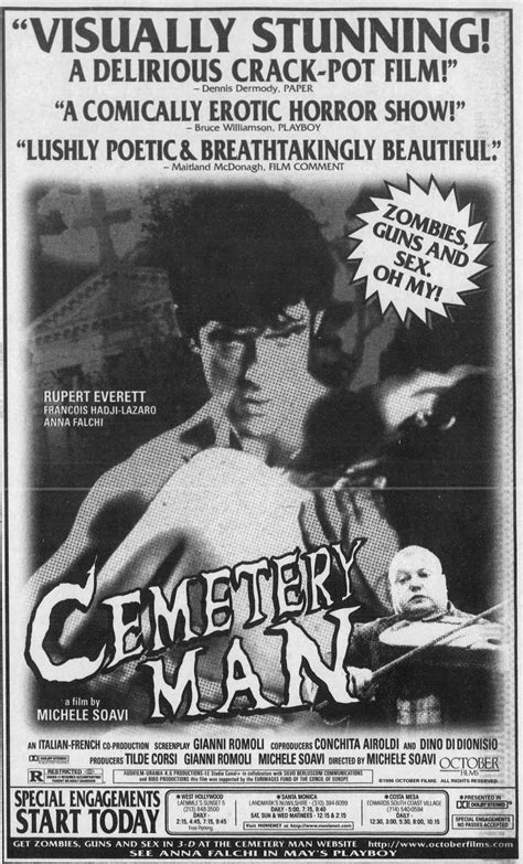 Cemetery Man 1994 Aka Dellamorte Dellamore 4K UHD Coming From Severin