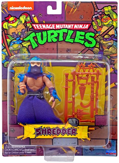 Teenage Mutant Ninja Turtles Retro Shredder Action Figure Rotocast Sewer Lair