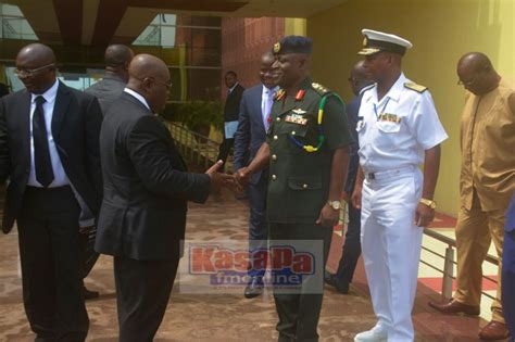 Photos Akufo Addo Appoints Major General Akwa As New Cds Kasapa Fm