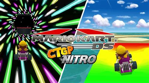 Ctgp Nitro Chomp Cup New Custom Tracks For Mario Kart Ds Youtube