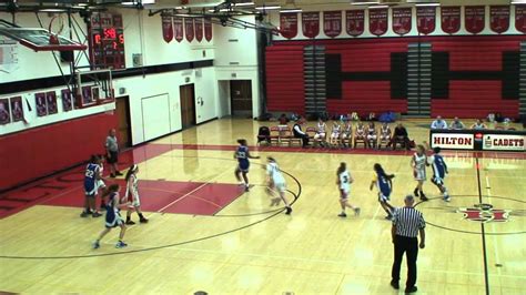 Irondequoit Mod A Girls Irondequoit Vs Hilton Youtube