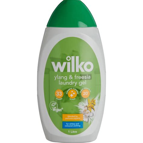 Wilko Bio Exotic Ylang And Freesia Laundry Gel 33 Washes 1L Wilko