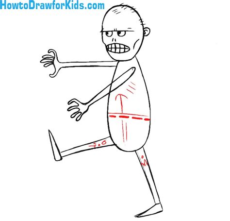 Easy Zombie Drawings