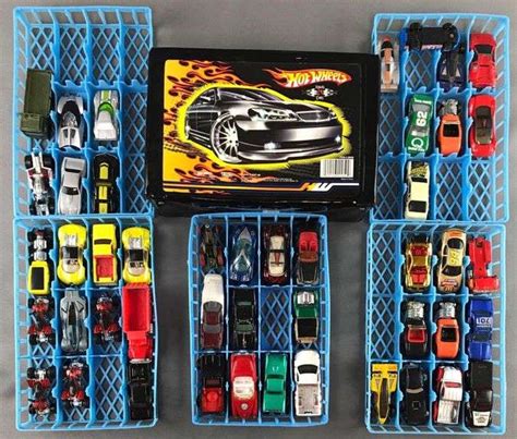 Group Of Hot Wheels Carrying Case And Cars Matthew Bullock Auctioneers