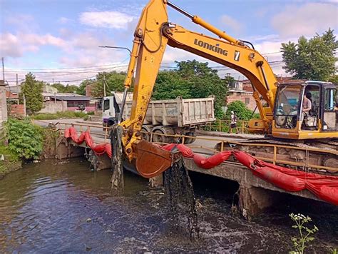 Tareas De Saneamiento En Arroyos Quilmes En Red