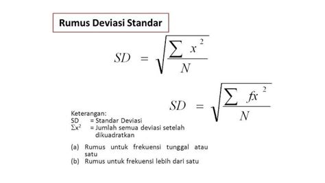 Apa Itu Standar Deviasi Pengertian Dan Contoh 2023 RevoU 50 OFF