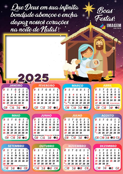 Pin em Calendário 2025