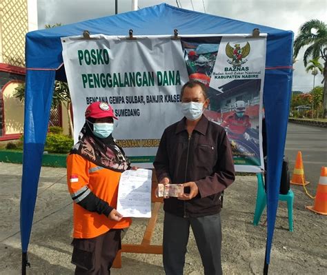 Baznas Tanggap Bencana Nabire Galang Dana Untuk Korban Bencana Alam Di