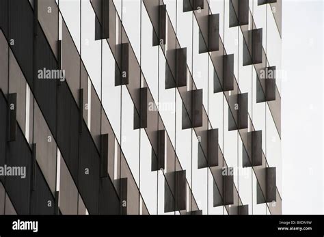 Windows On High Rise Building Stock Photo Alamy