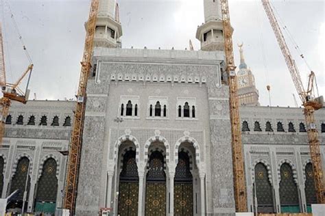 Ang Pinakamalaking Tarangkahan Ng Masjid Al Haram Nasa Ilalim Ng Pagtatayo