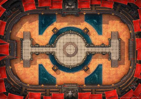 Arena [40x28] : battlemaps | Pokemon rpg, Dnd world map, Tabletop rpg maps