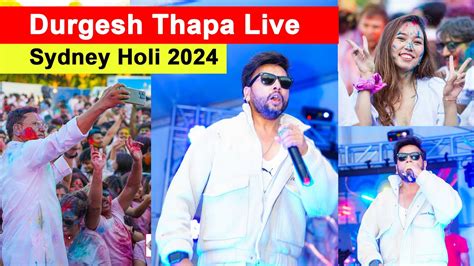 Ghamandi Bro घमण्डी ब्रो Durgesh Thapa Live From Sydney Holi Mela