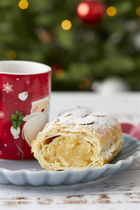 Dutch Banketstaaf Almond Paste Filled Christmas Pastry