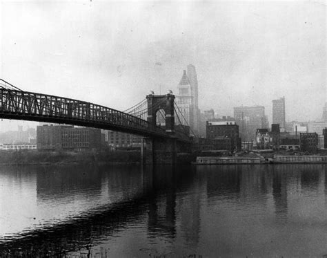 How The Roebling Suspension Bridge Became Cincinnati S Icon