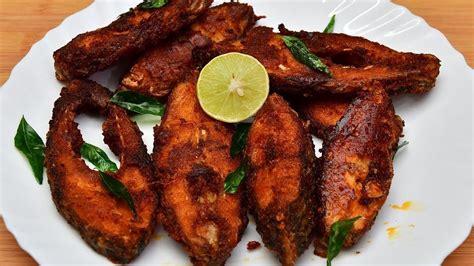 சுவையான மீன் வறுவல் Delicious 😋 Fish Fry Home Made Masala Youtube