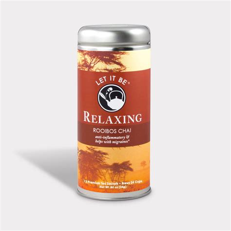 Let It Be® Relaxing Rooibos Chai Tea The Tea Can Company