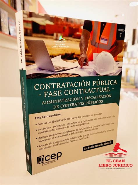 Contrataci N P Blica Fase Contractual Librer A El Gran Libro Jur Dico