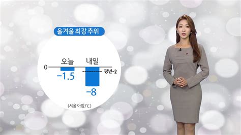 날씨 내일 올겨울 최강 추위곳곳 한파특보 네이트 뉴스