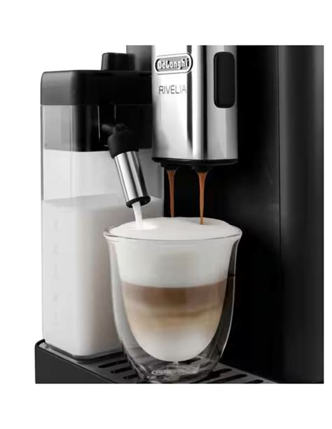 Cafetera Delonghi Rivelia Amplia pantalla TFT táctil en color