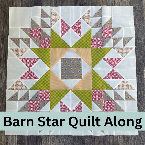 Barn Star Quilt Along Months 1 2 And 3 Treeline Quilting