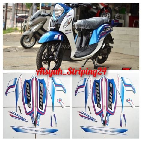 Jual Stiker Sticker Striping Lis Les Polet Body Motor Yamaha Fino