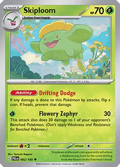 Skiploom Paldea Evolved Tcg Card Database Pokemon