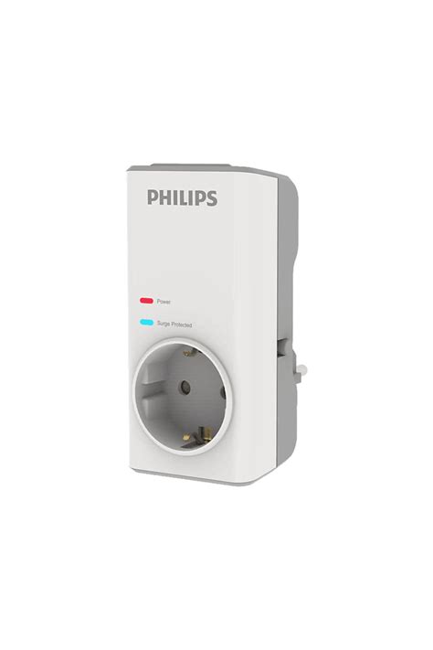 Philips Chp W Tekli Ak M Korumal Priz Beyaz Fiyat Yorumlar