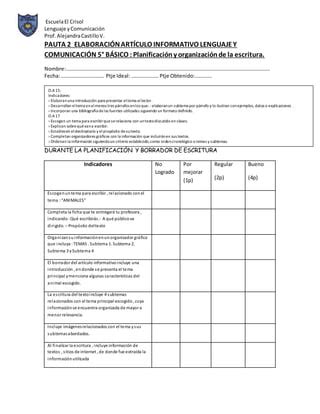 Pautas Articulo Informativo PDF