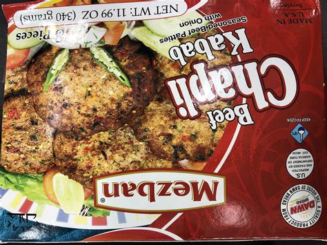 Buy Mezban Beef Chapli Kebab 1199 Oz Fresh Farms Quicklly