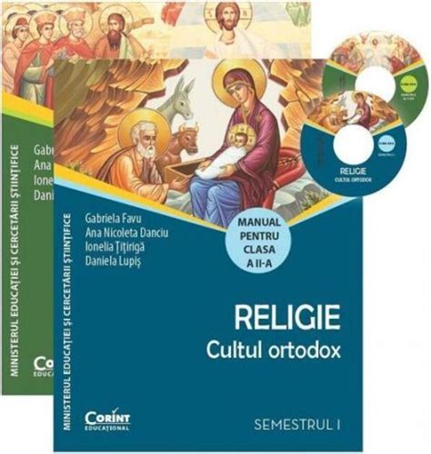 Religie Cultul Ortodox Manual Pentru Clasa A Ii A Sem I I Al Ii Lea