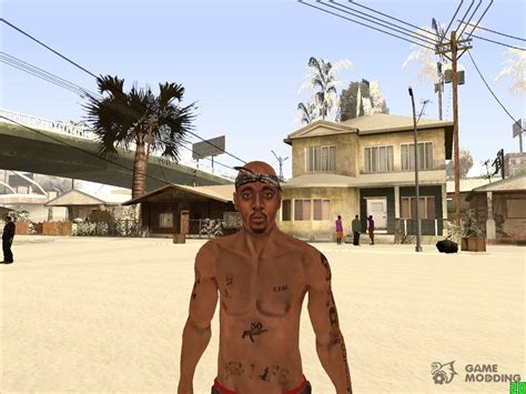 Skin HD 2Pac For GTA San Andreas