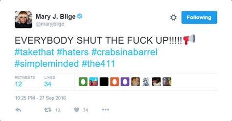 Mary J Blige Tells Haters To Stfu After Twitter Clowns Her Awkward