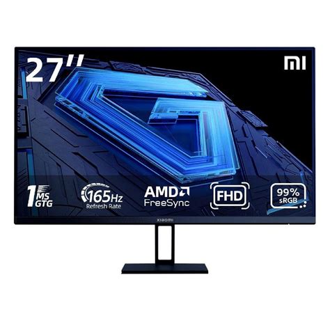 Xiaomi FHD Gaming Monitor G27i 27 Inch 165Hz Black Xcite