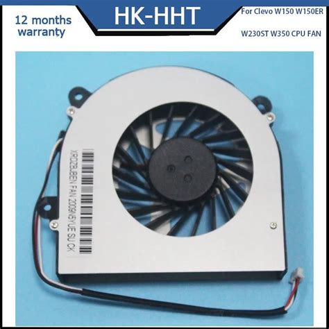 Cpu Cooling Fan For Clevo W150 W150er W230ss W230st W350 W350et Laptop