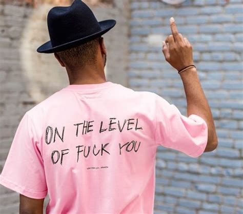 Pink On A Level Of Fuck You T Shirt For Men And Women Unisex