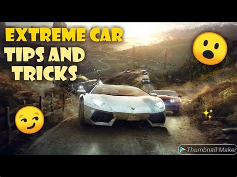 TIPS AND TRICKS Extreme Car Driving Simulator 1 YouTube