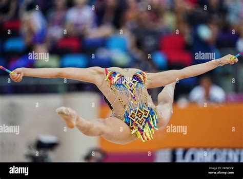 Linoy Ashram Of Israel During The Th Rhythmic Gymnastics World