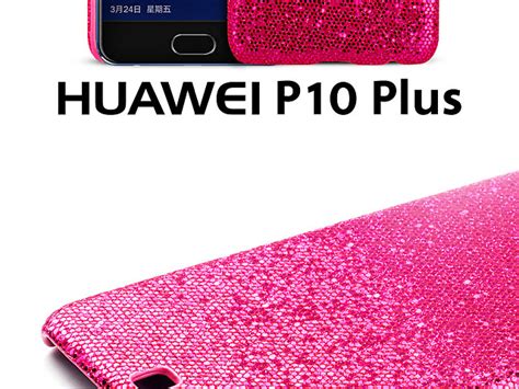 Huawei P Plus Glitter Plastic Hard Case