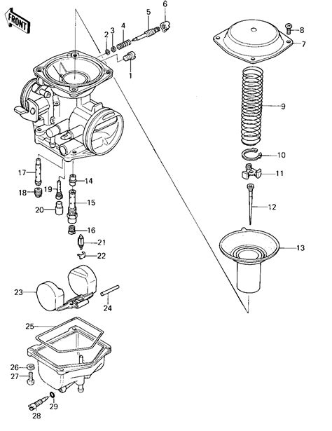 Kawasaki Ninja 250 Carburetor Diagram