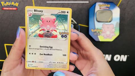 Re Upload Asmr Unboxing Pok Mon Go Tcg Blissey Tin Soft Spoken