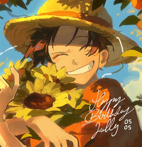 Nutsie🐯🐾 On Twitter Rt Inertraccoon ルフィ誕生祭2022 Onepiece 🌻🍗 Happy