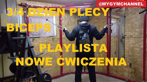 Nowe Wiczenia Ju Z Dzie Treningowy Na Plecy I Biceps Film Do