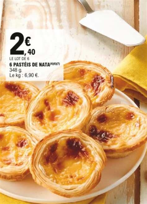 Promo Past Is De Nata Chez E Leclerc Icatalogue Fr