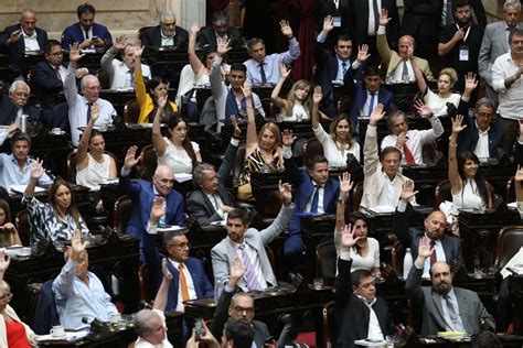 La Cámara De Diputados Aprobó La Ley De Bases En General Y Se Apresta A