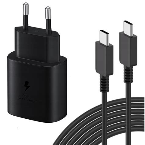 Szybka Adowarka Sieciowa Do Samsung Galaxy W Usb C Kabel M