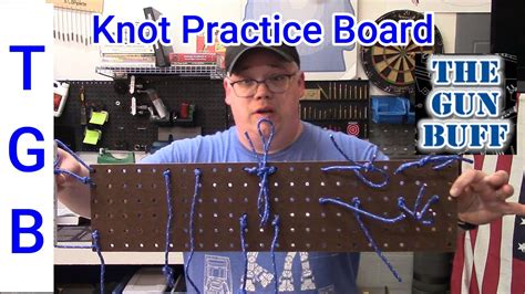 Knot Practice Board Youtube